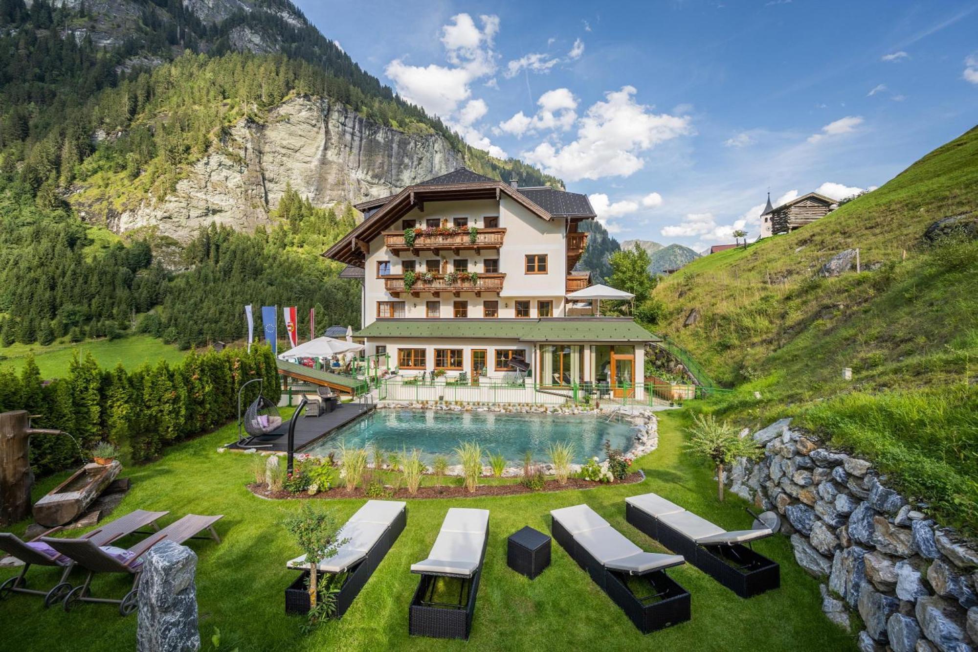 Naturhotel Huettenwirt Im Grossarltal Hüttschlag Exteriér fotografie